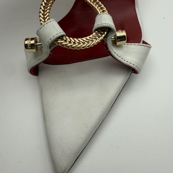 HARDOT RICH B*TCH STILETTO STRAPPY HEELS SIZE 41 - Picture 5 of 10